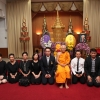  เจ้าภาพสวดพระอภิธรรมศพ  ศ.ดร.ประเสริฐ  ณ  นคร 